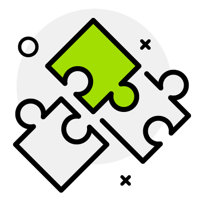 Illustration of puzzle pieces