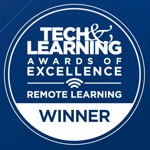 Tech and Learning Awards of Excellence Remote Learning Winner